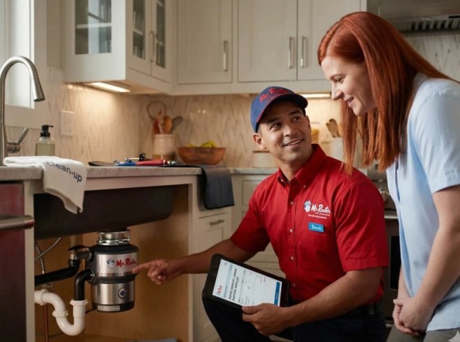 Solving Deep Internal Corrosion Via Garbage Disposal Replacement